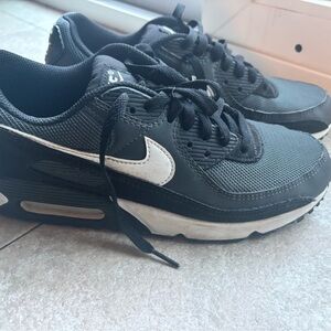 Nike Black and White Athletic Shoes